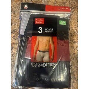 Men's American Fit Boxer Briefs